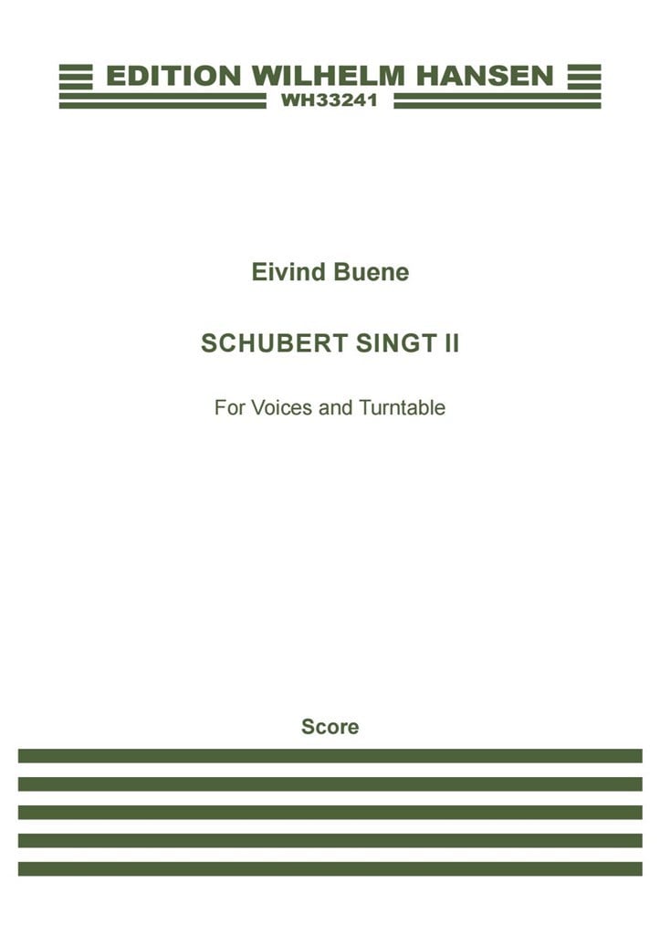 Schubert Singt II